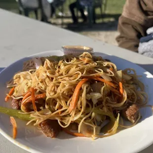 Noodles - not sure which ones. I'm sorry.