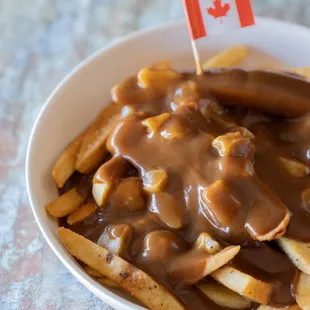 Poutine - Wisconsin Cheese Curds &amp; Beef Gravy