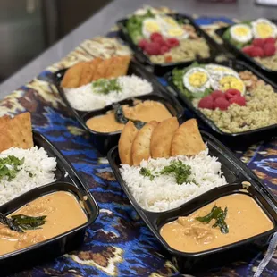 Meal prep and catering options