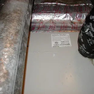 Unit is wet from sucking in attic air.