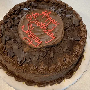 Dark chocolate cake! Yes please and thank you!!