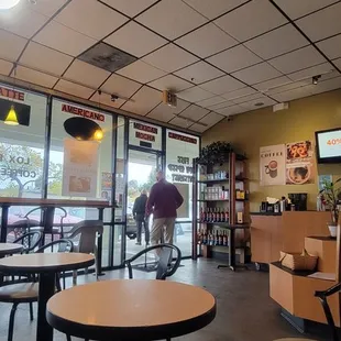 Nice and spacious, good place to work remotely for a few hours.