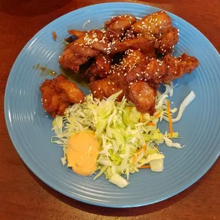 10. Fried Chicken with Black pepper Special Sauce