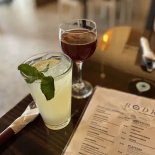 sushi and sashimi, drink