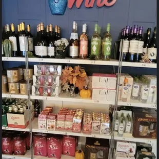 Wine shelf!