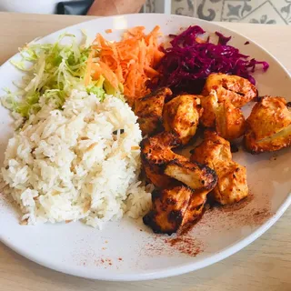 Chicken Shish Kebab Platter