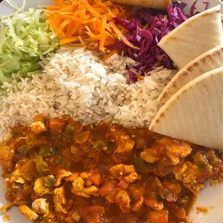 Chicken Saute Platter