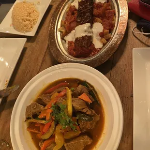Lamb Tagine; Lamb Kebab