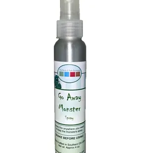 Custom Spray to get rid of any monsters and help your little one get some shut eye.