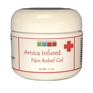 Arnica Infused Pain Relief Gel. Good for painful joints and muscles.