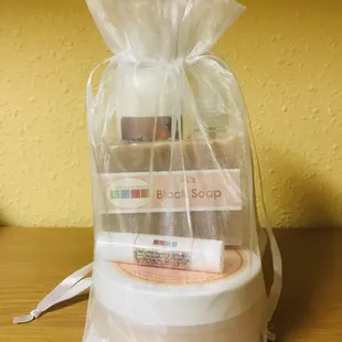 An example of one of the gift sets we can put together.