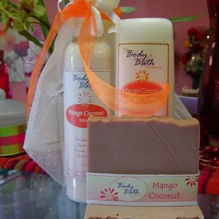The Body and Bath Boutique can even put gift sets together for you!