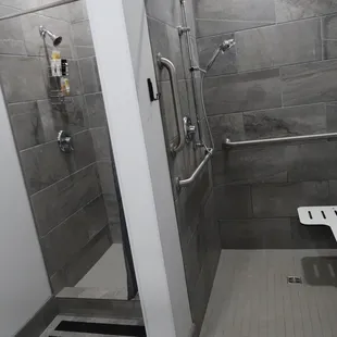 Showers in Lockerooms!