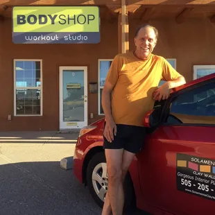 I survived another killer fitness class at BODYSHOP!  - Kent Gurley