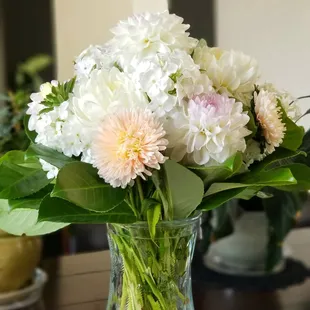 August 2, 2020 - flowers from &quot;New Garden&quot; who sells flowers on the property Fridays, Saturdays, and Sundays.