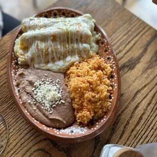 Chicken enchiladas
