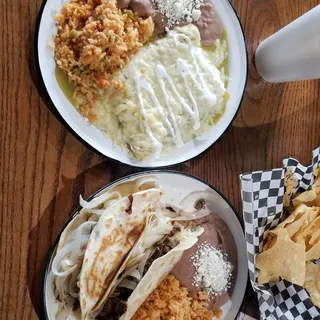 Enchiladas Verdes