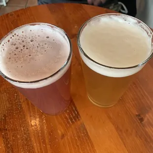 Blueberry sour and hazy beer