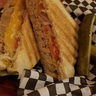 Disappointing tuna melt