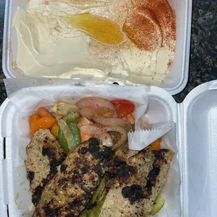food, salads