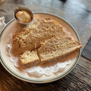 Irish Soda Bread with butter