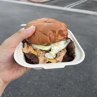 Double Down Burger