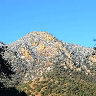 View from the campground in the morning