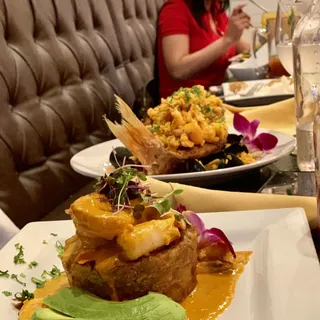 Skirt Steak Mofongos