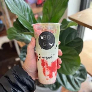 Strawberry Matcha