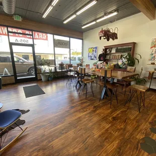 Inside of store