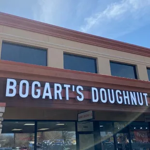 the outside of the store