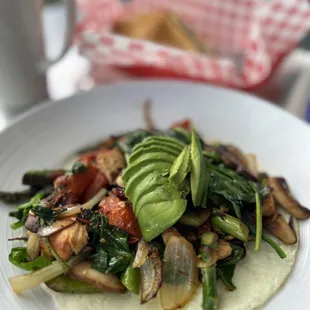 Chicken vegetable omelette