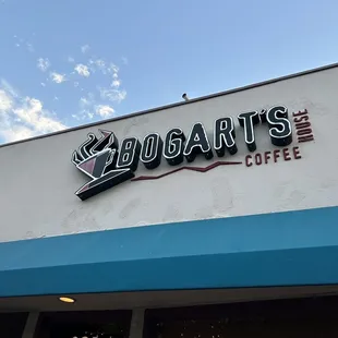 sign on building
