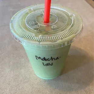 Iced Matcha Latte
