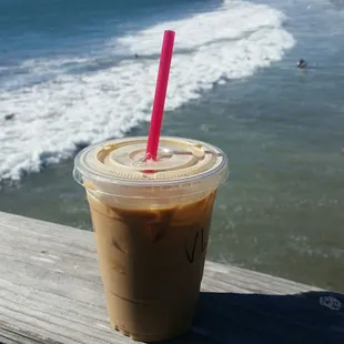 Iced Vanilla Latte