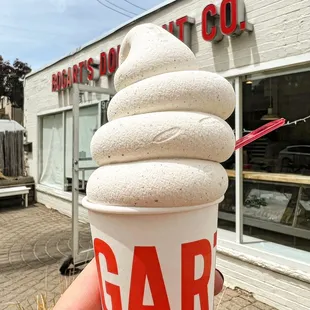 Brown butter glaze soft serve