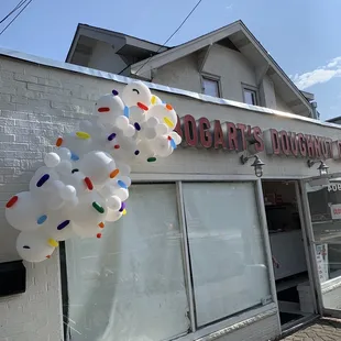 the outside of the store