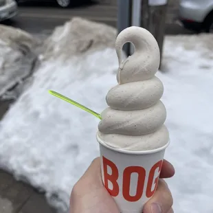 Brown sugar soft serve