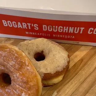 Glazed and brown butter