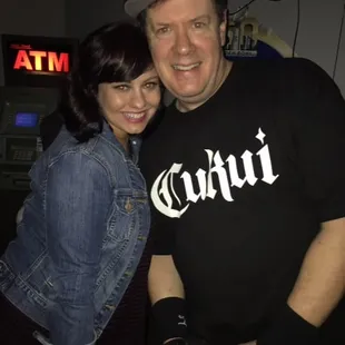 Tiffany (one of our favorite bartenders), Wayne (from Kid Dynamite Band), a favorite  house band of Bogart's..