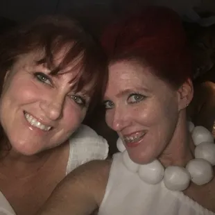 Brenda (another favorite bartender) enjoying Halloween