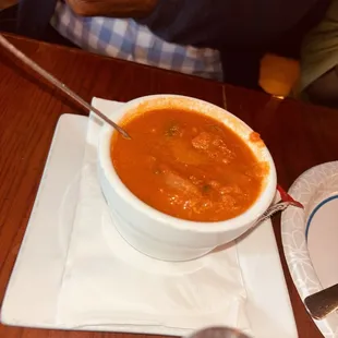 Tomato basil soup