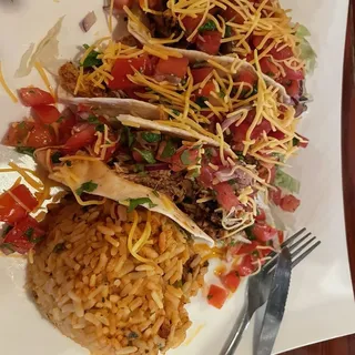 3 Pulled Chicken Tacos