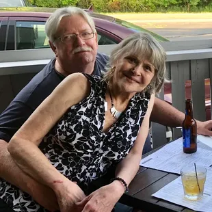 Patio area at Bogeys.. great restaurant and wonderful service as well as the wonderful ambiance.. the food is excellent !!'