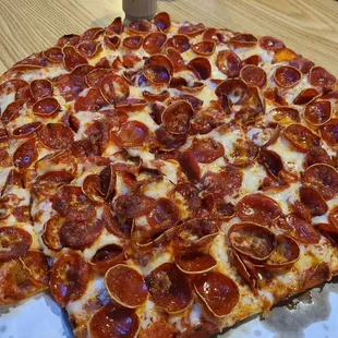 Pepperoni pizza