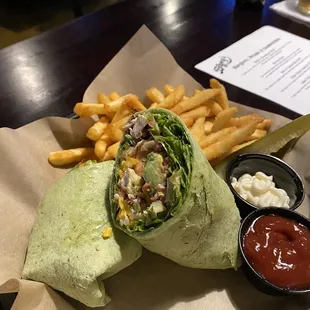 Grilled Chicken Club Wrap