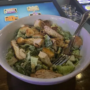 Grilled Chicken Caesar Salad