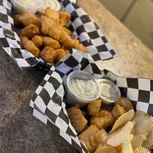 fish and chips, food