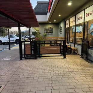 Exterior seating