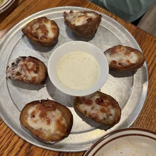 6 Potato Skins - $8.99
